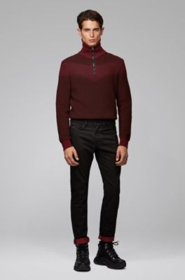 hugo boss turtleneck sweater mens