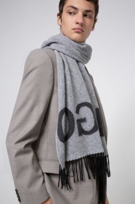 hugo boss mens scarf sale