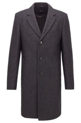 boss wool coat