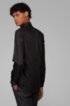 Slim-fit shirt in easy-iron Austrian cotton, Black