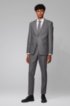 Slim-fit shirt in easy-iron Austrian cotton, White