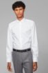 Slim-fit shirt in easy-iron Austrian cotton, White