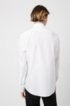Regular-fit shirt in cotton poplin, White