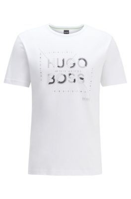 white t shirt hugo boss