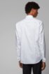 Slim-fit shirt in easy-iron cotton, White