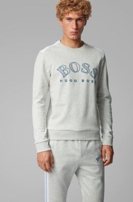 boss sweatshirt grey