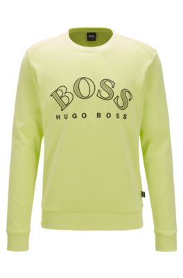 green hugo boss jumper