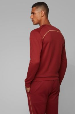 hugo boss red tracksuit