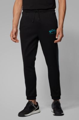 black hugo boss joggers