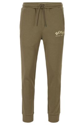 hugo boss dark green tracksuit