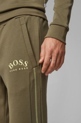 khaki green hugo boss tracksuit