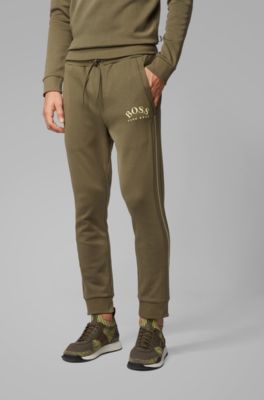 khaki green hugo boss tracksuit