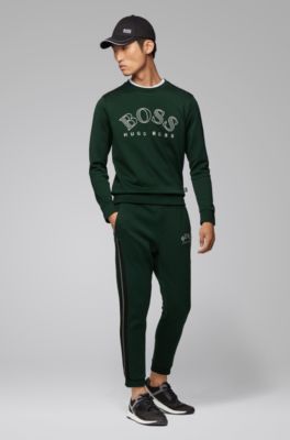 hugo boss green joggers