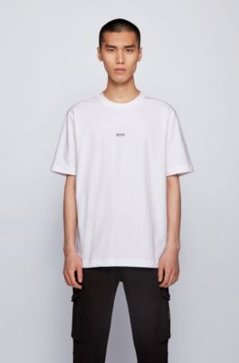 BOSS - Relaxed-fit T-shirt in stretch 