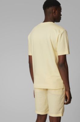 hugo boss khaki t shirt