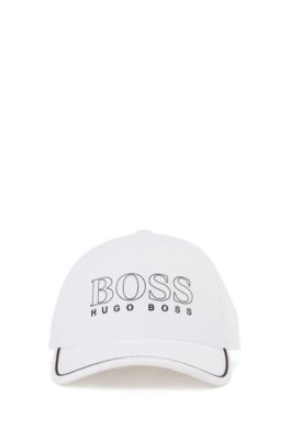 white hugo boss hat