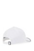 Cotton-blend cap with rubberised logo print, Natural