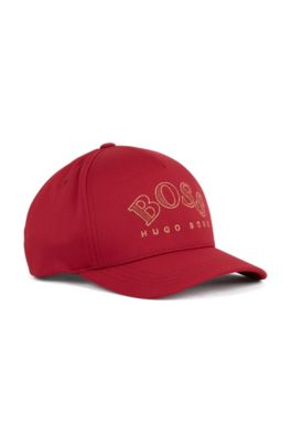 hugo boss cap red