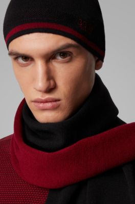 hugo boss hat and scarf