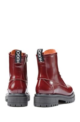 hugo boss red boots