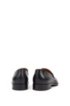 Italian-made loafers in embossed calf leather , Black