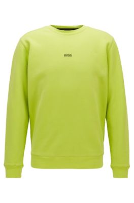 hugo boss sweatshirt green