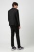 Extra-slim-fit suit in two-way stretch fabric, Black