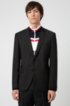 Extra-slim-fit suit in two-way stretch fabric, Black