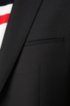Extra-slim-fit suit in two-way stretch fabric, Black