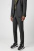 Extra-slim-fit suit in two-way stretch fabric, Dark Grey