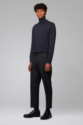 hugo boss turtleneck sweater mens