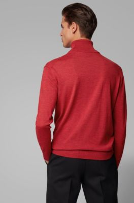 hugo boss turtleneck sweater mens