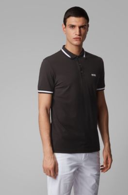 hugo boss slim fit polo sale