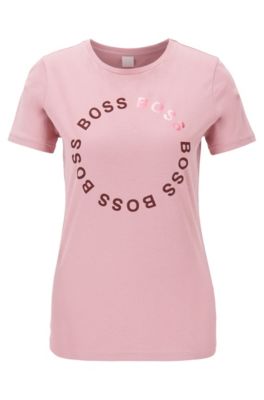 hugo boss t shirt pink