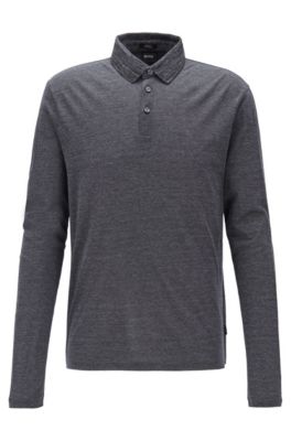 hugo boss full sleeve polo