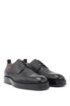 Derby shoes in Scotch-grain calf leather, Black