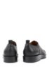 Derby shoes in Scotch-grain calf leather, Black