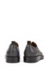 Derby shoes in Scotch-grain calf leather, Brown