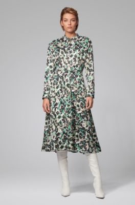 hugo boss floral dress