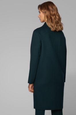 hugo boss wool coat