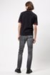 Slim-fit jeans in black comfort-stretch denim, Anthracite