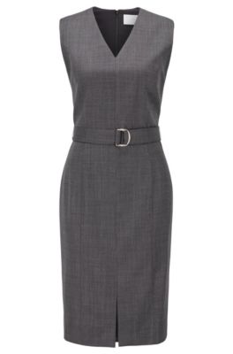 Women's Business Dresses | Grey | HUGO BOSS