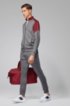 Regular-fit tracksuit with colour-blocking, Grey