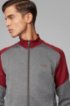 Regular-fit tracksuit with colour-blocking, Grey