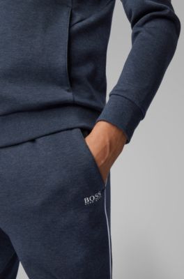 hugo boss lounge tracksuit grey