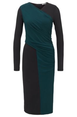 hugo boss jersey dress