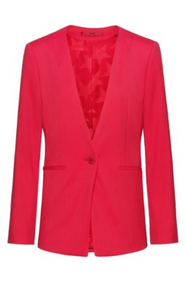 hugo boss red suit