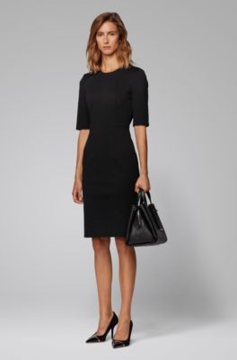 hugo boss jersey dress