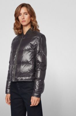 BOSS - Water-repellent bomber jacket 