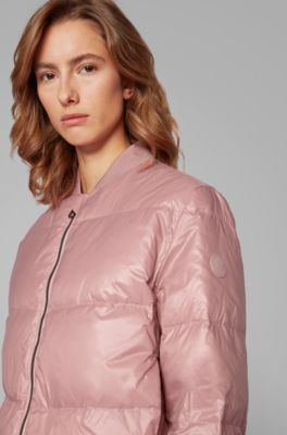 hugo boss pink coat